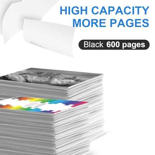 PG-275XL Black Ink Cartriage Replacement for Canon 275 PG-275 XL PG275 275XL Value Pack Ink Cartridge for PIXMA TS3500 TS3520 TS3522 TR4720 TR4722 TR4700 Printer High Capacity (2 Black)