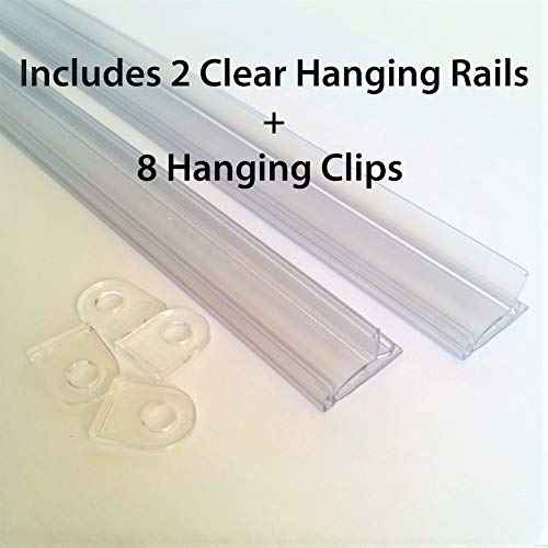 Poster Hanger Frame 48 inch wide 48x36 48x48 48x72 (Clear)