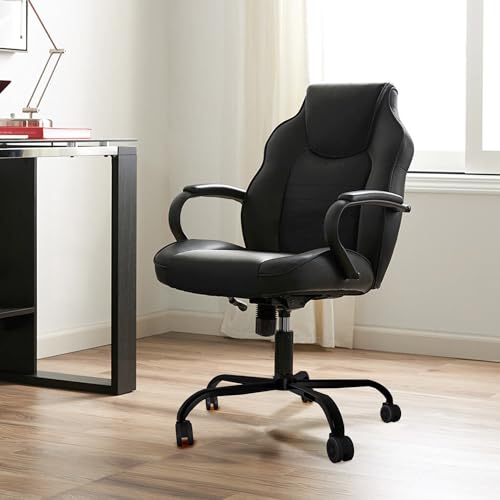 Frassie 25 Inch Office Chair Metal Base Replacement Heavy Duty 2500 Lbs Computer Chair Base Part with 5 Casters
