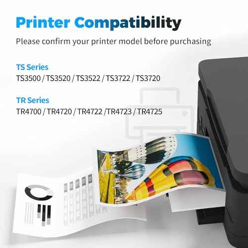 Remanufactured Ink Cartridge Replacement for 275 and 276 Ink Cartridges PG-275XL CL-276XL Compatible with TS3520 TS3522 TS3500 TR4720 TR4700 TR4722 (1 Black, 1 Tri-Color)