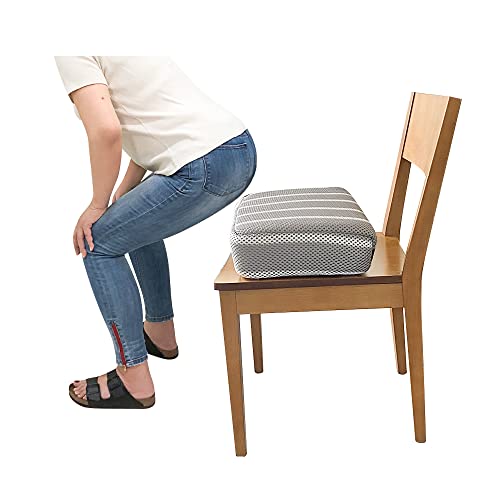 Adult Booster Seat Cushion Extra Firm Riser Chair Cushions for Elderly Washable Thick Chair Lift Pads to Raise Height for Couch, Home, Patio, Office Seat