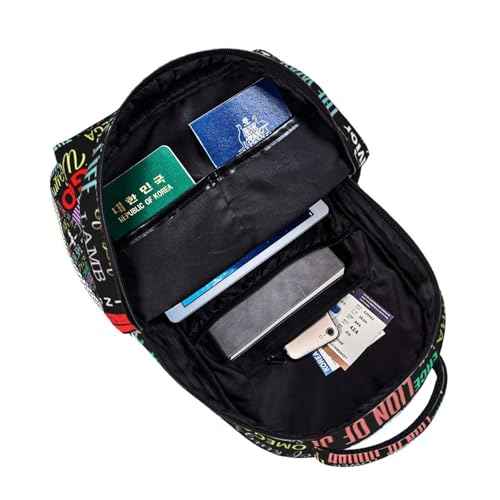 Jesus Cross Laptop Backpack for Travel Lightweight Bookbag Large Capacity Christian Bag Casual Daypack