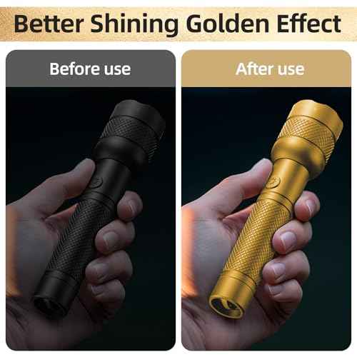 3 Pack Dual Tip Liquid Gold Chrome Markers, Permanent Shiny Gold Marker Pen for Most Surfaces, Golden Metallic High-gloss for Model Repairing, Painting, Marking or DIY Art Project