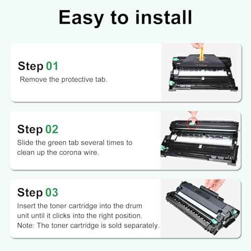 SAILNER Compatible DR730 Drum Unit Replacement for Brother DR-730 DR 730 TN760 TN-760 Compatible with MFC-L2710DW MFC-L2750DW HL-L2350DW HL-L2370DW HL-L2395DW DCP-L2550DW Printer (2 Pack, NOT Toner)