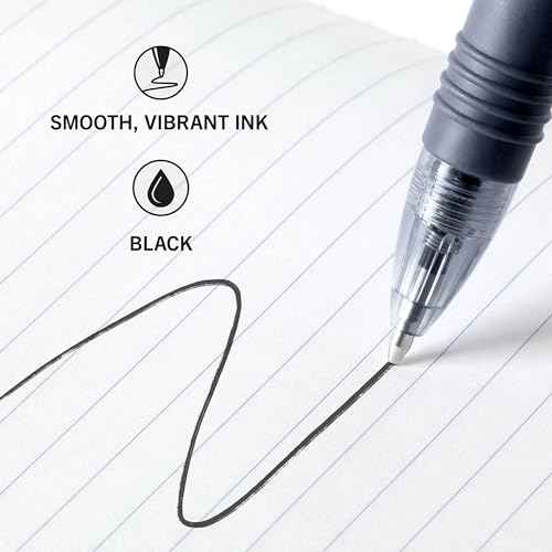 Zebra Pen Z-Grip Retractable Ballpoint Pen, Smooth-Flowing Black Ink, 1.0mm Medium, School Supplies, Teacher Supplies, and Office Supplies, 24-Pack (12221)
