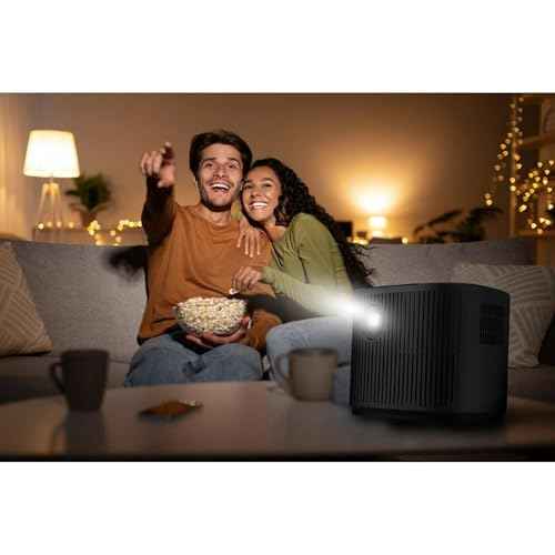 RCA 720P Home Theater Projector, 1280 x 720 (720P), 4" LCD technology, 120 ANSI lumens, 32" to 140" (diagonal), 2 x HDMI - RPJ181-BLACK