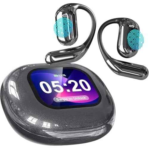 Language Translation Earbuds Real-time, Wireless Earbuds AI Translator Ear Buds with 144 Languages & Accents, No Subscription Fee, OWS Long Battery Life Bluetooth Headphone for Travel Learning
