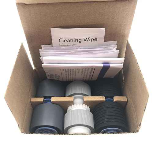 8262B001 3601C002 Scanner Paper Exchange Roller Kit Pickup Separation Roller Kit Compatible with Canon DR-G1100 DR-G1130 DR-G2090 DR-G2110 DR-G2140 Long Life