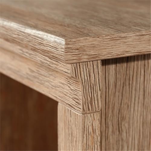 Sauder Rollingwood 54" Hutch in Brushed Oak for Credenza or Writing Desk