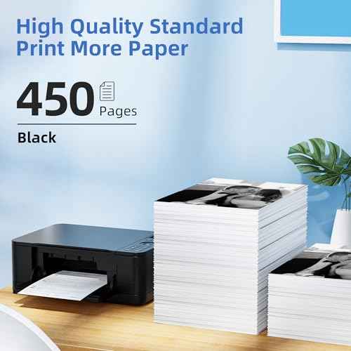 275XL Black Ink Cartridge Value Pack Replacement for Canon PG-275 XL 275 XL Ink Compatible with TS3520 TS3522 TR4720 TR4722 Printer (2 Black)