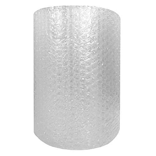 uBoxes Bubble Cushioning Wrap - 24-Inch Wide x 100 Feet Medium Bubbles, Clear (BUBBMED24100) - Packing & Shipping Material