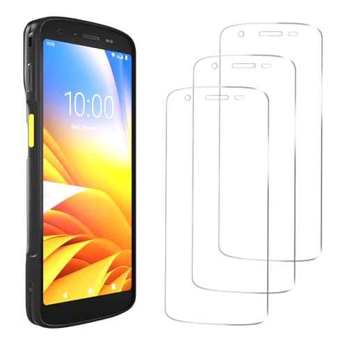TC22 Screen Protector for Zebra TC22 TC27 Barcode Scanner Handheld Mobile Computer, Rugged 9H Tempered Glass Protective Film Replace SG-TC2L-SCRNPT1-01 (3PCS)