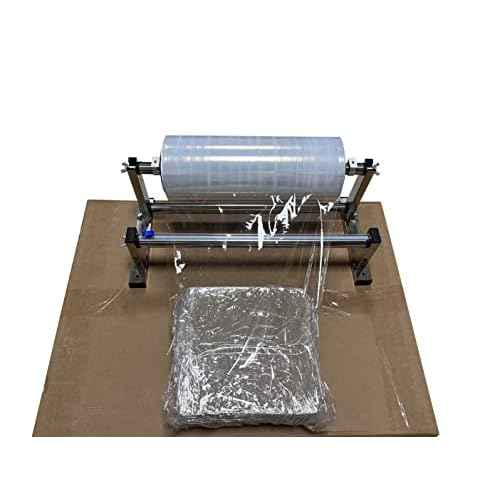 Table Stretch Film Dispenser Wrapping Packing Machine Manual Pallet Wrapper Tool Set (16 inch)
