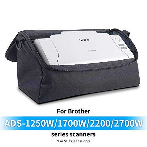 plustek Document Scanner Carrying Case Bag ? Dust-Proof, Anti-Static, Dust Cover & Protector Scanner, Fujitsu ScanSnap and Brother Document Scanner use