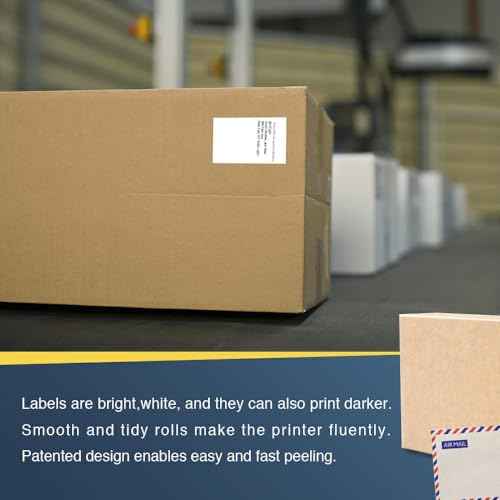 BETCKEY - Compatible Continuous Labels Replacement for Brother DK-2225 (1.4 in x 100 ft), Use with Brother QL Label Printers [10 Rolls]