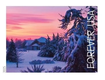 Winter Landscapes Booklet of 20 Forever Postage Stamps US Postal Service