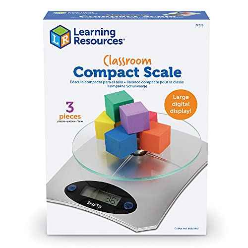 Learning Resources Classroom Compact Scale,5000G/1.0G Res, Classroom Experiments, Grades 3+