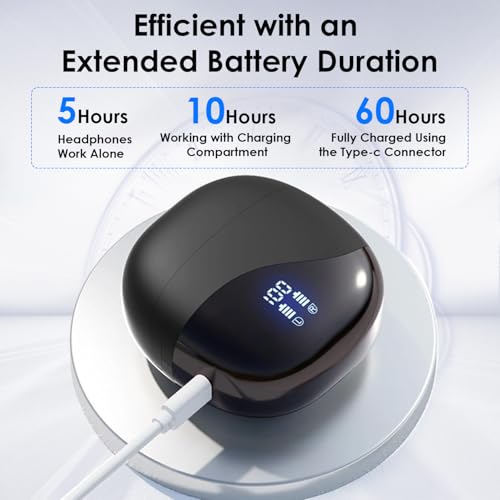 Language Translator Earbuds, 3-in-1 Translation Earbuds, AI Translation Earbuds Real Time for Android iOS, 144 Languages AI Earbuds Translators Headphones for Travel Business Learning (KH + BK)