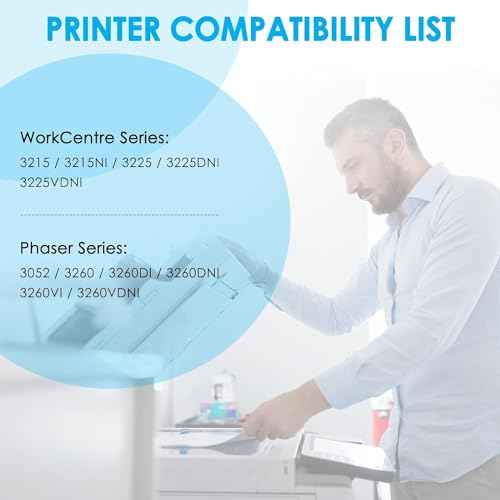 LeciRoba 101R00474 Compatible Drum Unit Replacement for Xerox 101R00474 for Xerox WorkCentre 3215 3215NI 3225 3225DNI 3225VDNI Phaser 3052 3260 3260DI 3260DNI 3260VI 3260VDNI Printer (Black, 1-Pack)
