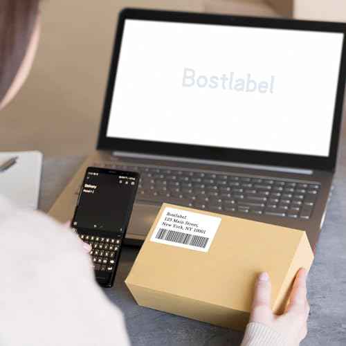 12 Rolls 3" x 2" Direct Thermal Labels, 700 Labels/1 Rolls, Compatible with Zebra, Rollo, Nelko, Munbyn, Jadens Thermal Label Printer, Commercial Grade, Permanent Adhesive