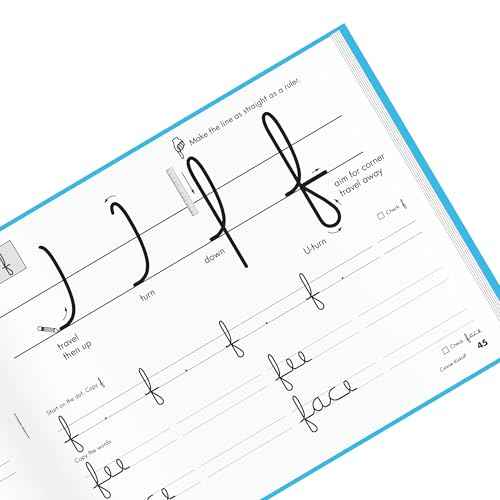 Learning Without Tears Cursive Kickoff Student Workbook, Age 7+, 2nd Grade+, Handwriting Practice, Writing Book, School & Home, Language Arts, Tutoring, Sensory