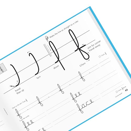 Learning Without Tears Cursive Kickoff Workbook for 2nd & 3rd Grade, Student Edition