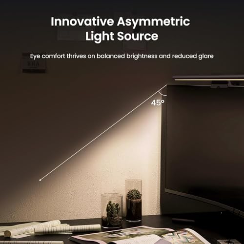 YEELIGHT Dark Gray Monitor Light Bar for Eye Care & Screen Glare Reduction