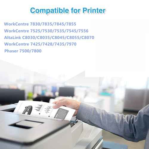 008R13061 Waste Toner Container Replacement for Xerox WorkCentre 7830 7835 7845 7855 Waste Toner Cartridge R5 for AltaLink C8030 C8035 C8045 C8055 C8070 for WorkCentre 7435 7525 7530 7535 7545 7970