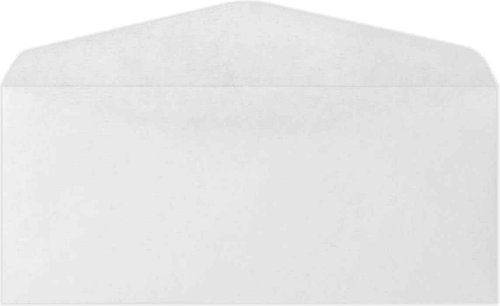 LUXPaper #9 Business Envelopes | Commercial Flap | 3 7/8" x 8 7/8" | Bright White | 24lb. Text | 1,000 Qty