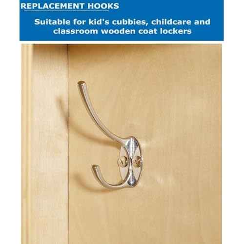 Childcare Locker Hooks - Coat Locker Hooks 10 Pack - Preschool Locker Hooks - Daycare Cubby Hooks - Childcare Locker Hooks - Coat Locker Hooks 10 Pack - Preschool Locker Hooks - Daycare Cubby Hooks