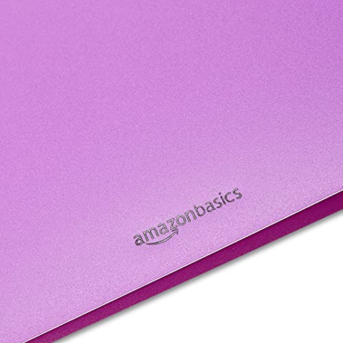 12-Pack Plastic 3-Hole Punch Folders with 2 Pockets for 8.5 x 11 Documents