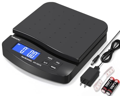 Thinksale 88lb Digital Shipping Scale with 0.1oz Accuracy, Black / S2 Variation