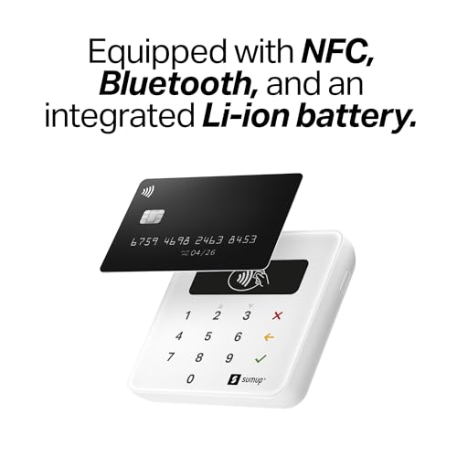 SumUp Plus Bluetooth Card Reader NFC RFID Payment Terminal for Smartphones