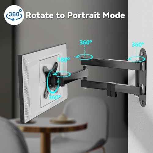 Wall Mount for Alexa Echo Show 15-15.6" 21 inch Echo Show 21 Frame Holder Screen Calendar Devices on Wall Bracket Swivel and Tilt for Home Kitchen