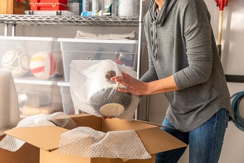 Duck Brand Small Bubble Cushioning Wrap - 12 in x 175 ft Reusable Moving Pad