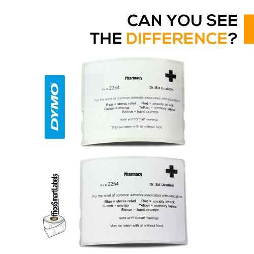 OfficeSmartLabels 2-1/8 x 2-3/4 inch Veterinary Diskette Media Labels, Compatible with 30324 (6 Rolls / 400 Labels Per Roll)