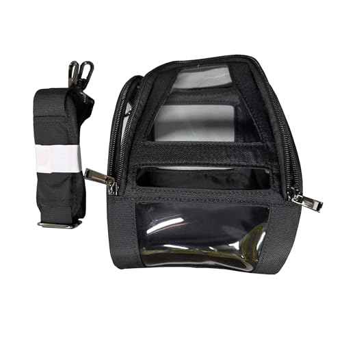 Carrying Case with Shoulder Belt Holster for Zebra ZQ630 QLN420 Thermal Label Printers Black