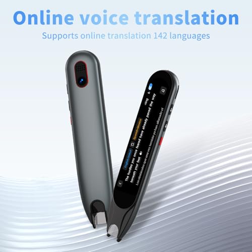 Language Translator Pen for Dyslexia & Learning Support, 142 Languages, Text-to-Speech