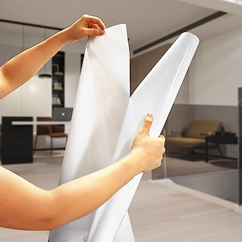 MVISUAL White Dry Erase Board Sticker Pack 15 Sheets 31.5 x 24 Inches for Walls - White