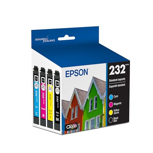 Epson T232120-BCS Multicolor Standard Capacity Ink Cartridge Set for Workforce & Expression Printers