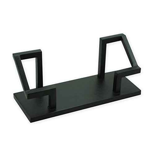 Modern Art Business Card Stand Holder Bk301 Steel Black Patented Desk Accessory Name Card Case Plate Display Office Organizer