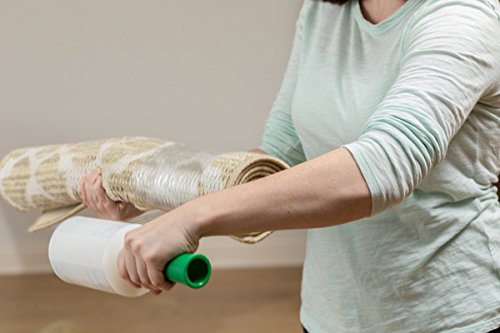 Duck Brand 1-Pack Clear Stretch Wrap Roll for Moving, 5 in x 1000 ft