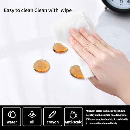 Clear Desk Mat, Non-Slip PVC Desk Protector Mat with Round Edge, Heat Resistant & Waterproof Clear Desk Writing Mat for Home and Office (47.2"*23.6")