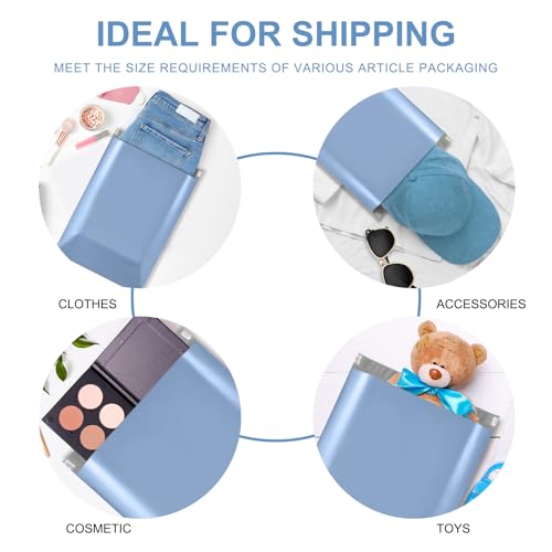 Blue Poly Mailers 10x13 Shipping Bags 100 Pack - Waterproof & Self-Sealing