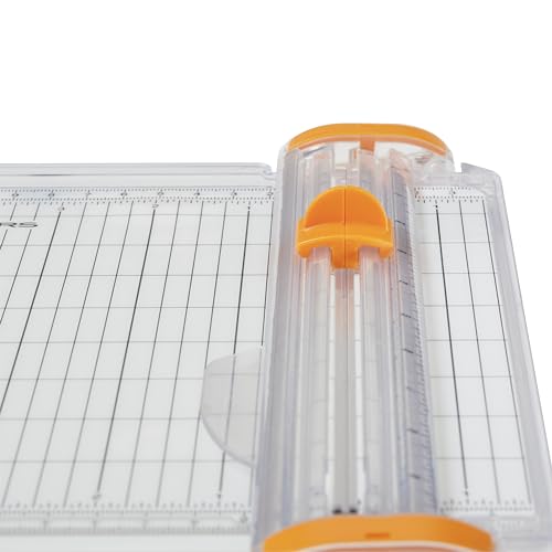 Fiskars 9-Inch Portable Paper Cutter for Crafts and Scrapbooking