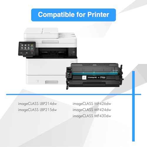 052H Toner Cartridge Black 2-Pack Compatible Replacement for Canon 052 052H CRG-052 Toner for ImageCLASS LBP214dw LBP215dw MF426dw MF424dw MF429dw Printer Ink