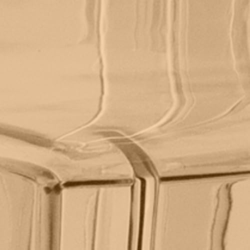 Techni Home Chiavari Style Chair, Set of 2 Stackable Acrylic Chairs, Elegant Design, Perfect for Weddings, Parties, Events, or Extra Dining Seating, Modern and Versatile for Indoor/Outdoor Use (Amber)