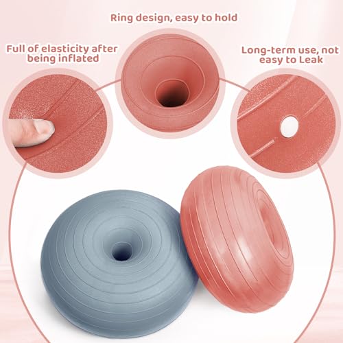 Lewtemi 6-Piece Flexible Donut Seat Cushions for Classroom & Kids