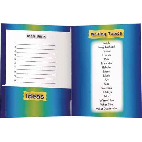 Really Good Stuff Four Pocket Writing Workshop Folders - 12 folders.