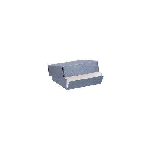 Lineco Museum Storage Box blue-gray-holds size 20 x 24 3 inch